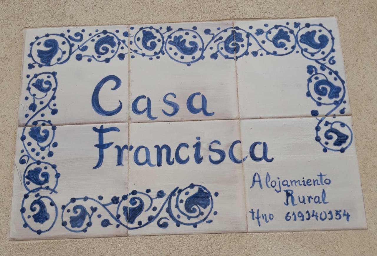 Casa Rural Francisca Requena Eksteriør billede